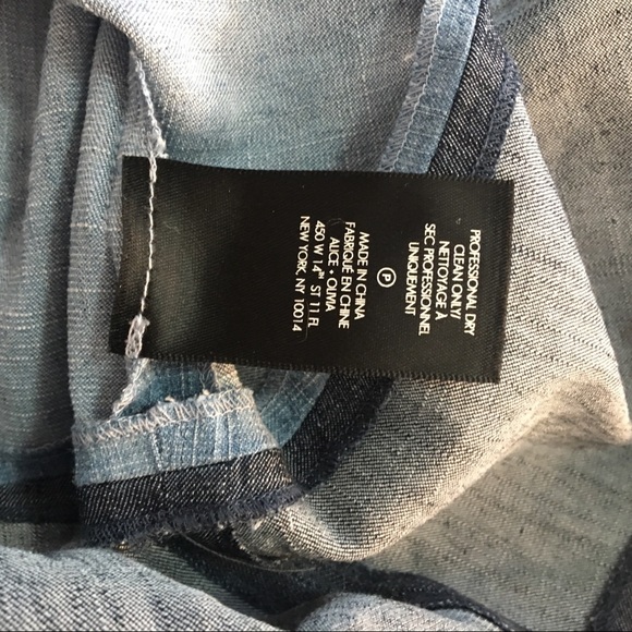 NWT Alice + Olivia jean dress. Size small - Picture 6 of 6